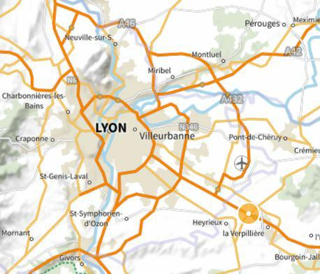 Entrepôt classe b Saint-Quentin-Fallavier 8830m² Location entrepôt classe b Saint-Quentin-Fallavier Isère OLLOG2427284 3